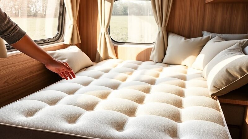 Discover the Benefits of a Memory Foam Caravan Mattress