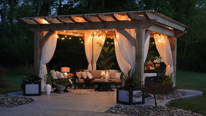 Creating a Cozy Outdoor Retreat with Pergola Lighting Ideas
