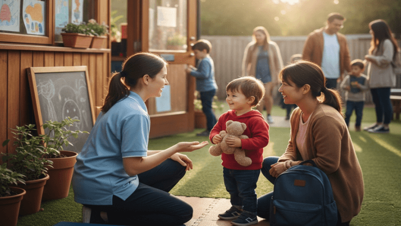 5 Questions to Ask Your Toddler’s Nursery Key Person During Pick-up