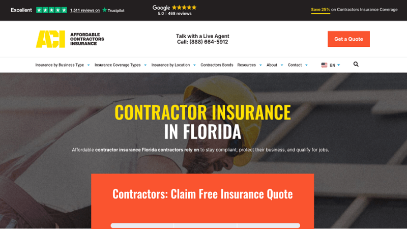 Affordable Contractors Insurance