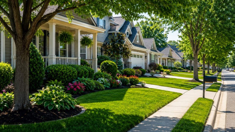 Why Some Neighborhoods Keep Their Curb Appeal Longer Through the Summer