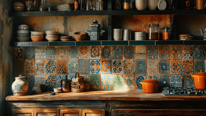 Zellige Tile Backsplash vs Ceramic Tile: Which Option Enhances a Rustic Design?