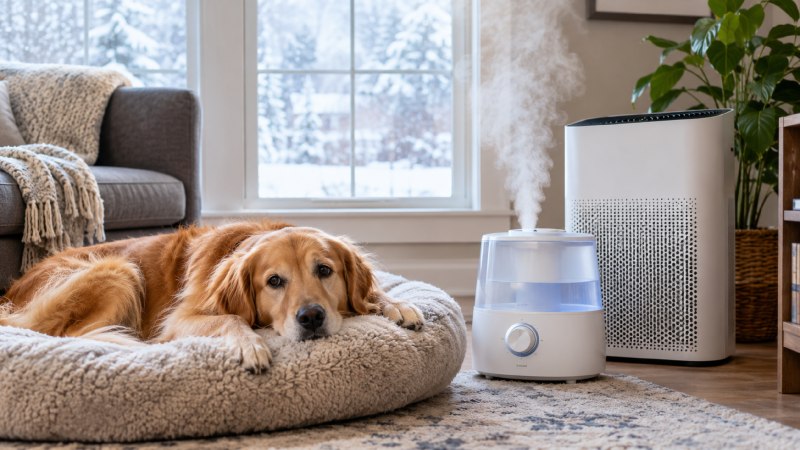 Dry Winter Air and Dogs
