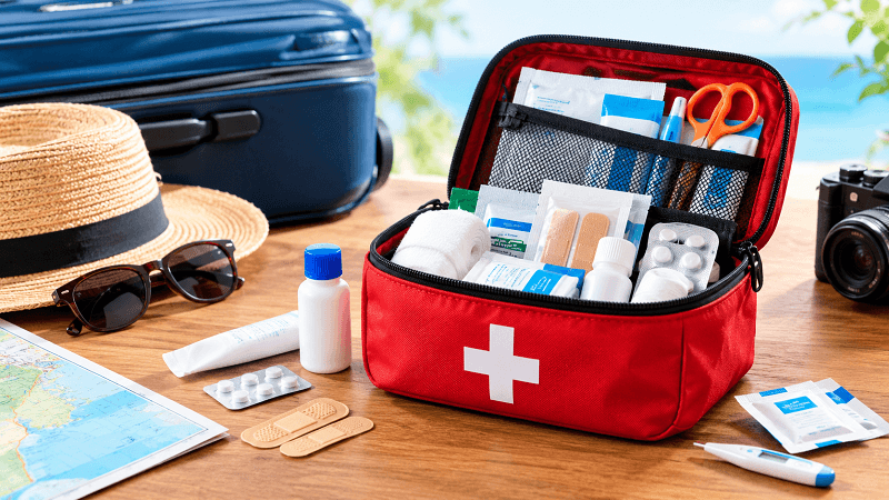 What To Pack in a Vacation First-Aid Kit